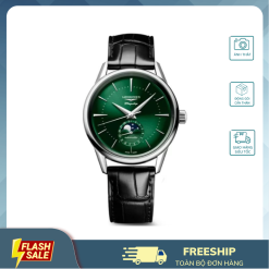 Đồng hồ nam Longines Flagship Heritage Moonphase L4.815.4.02.2