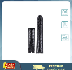 Dây da cá sấu Masamu Oval Crocodile – Da thật 100%, công nghệ toàn giải giúp dây siêu bền, làm thủ công tại Việt Nam
