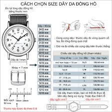 cách chọn kích thước dây da đồng hồ nữ