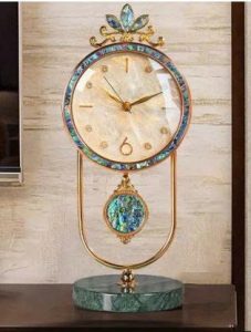 đồng hồ để bàn decor