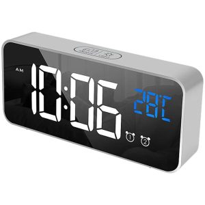 đồng hồ để bàn đèn LED