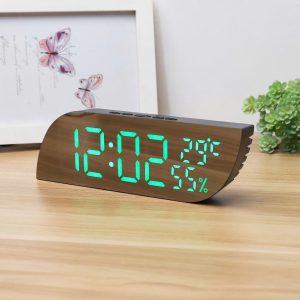 đồng hồ để bàn đèn LED